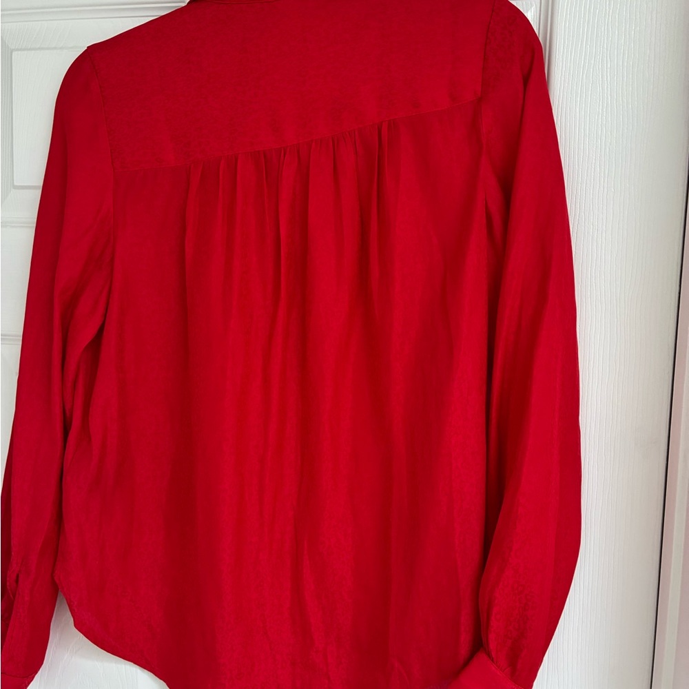 H&M  Red Blouse - Picture 4 of 4